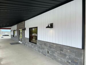 Board and Batten metal siding