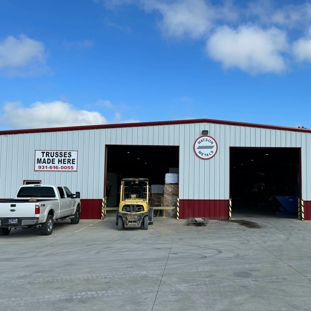 Photo of Watson Metals truss shop