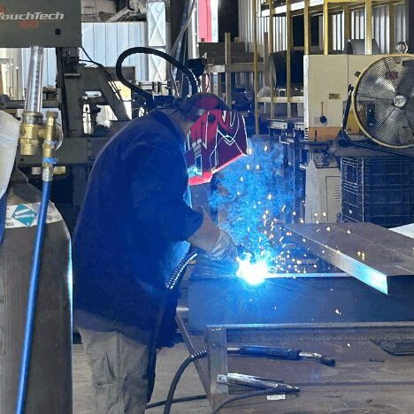 Truss Copy Photo 8 Man welding at Watson Metals